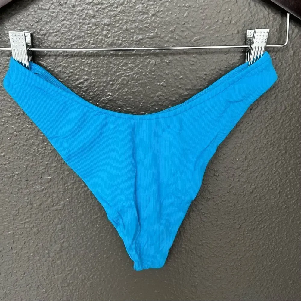 NWOT Superdown x Revolve Mia Ribbed Bikini Bottom